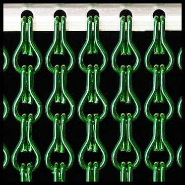 Aluminum Chain Curtain Green.jpg