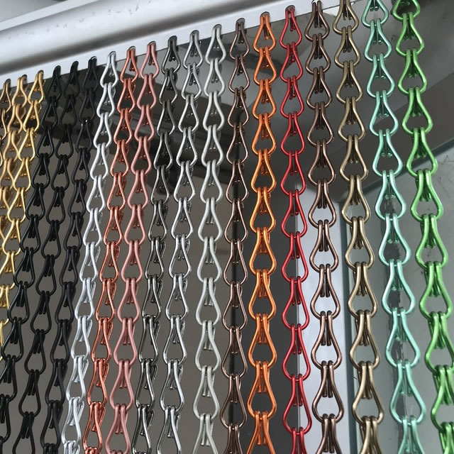 Aluminum Chain Link Curtain