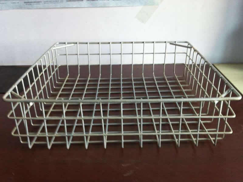 Metal Wire Basket and Tray