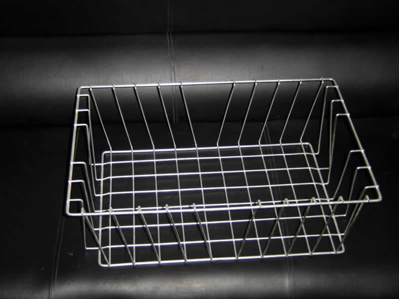 Metal Wire Basket and Tray